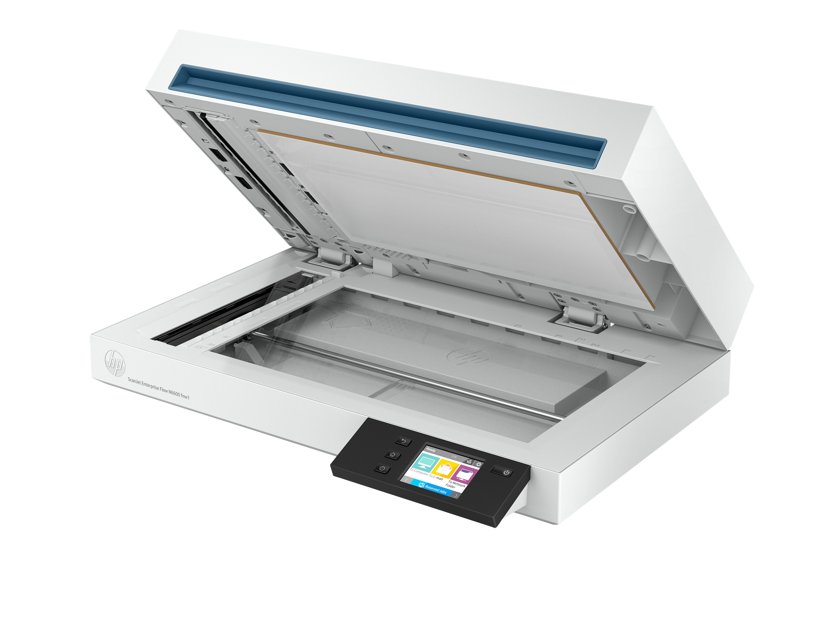 HP ScanJet Enterprise Flow N6600 fnw1 Scanner view 2